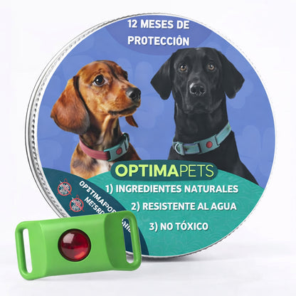 Ayuda a proteger a tu perro contra garrapatas, flebótomos y pulgas | 12 meses de protección natural